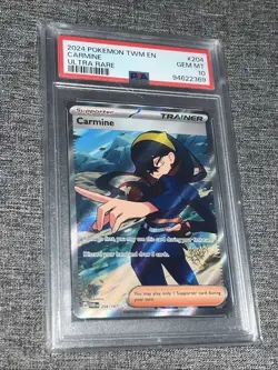 2024 Pokemon Twilight Masquerade Carmine Ultra Rare #204 PSA 10 94622369 - Image 1