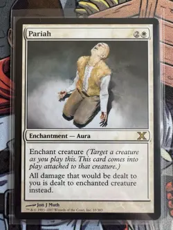 Pariah 10E Rare Tenth Edition Magic The Gathering Near Mint MTG - Image 1