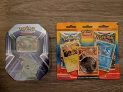 Pokemon TCG SEALED LOT Tyranitar Tin & Blister Pack Articuno, Zapdos, Moltres - Image 1