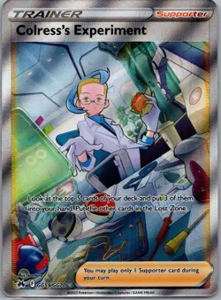 Colress's Experiment - Crown Zenith GG59/GG70 - Pokemon TCG - NM - HOLO - Image 1