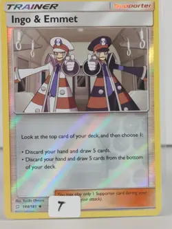 Ingo & Emmet - Team Up - 144/181 - singles - Pokemon TCG - Image 1