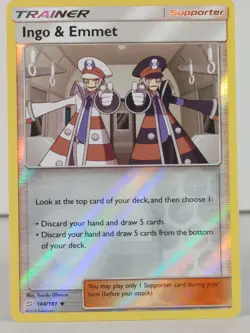 Ingo & Emmet - Team Up - 144/181 - singles - Pokemon TCG - Image 2