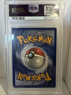 1999 POKEMON BASE SET UNLIMITED #6 GYARADOS-HOLO PSA 5 - Image 2