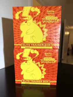 (x2) Pokemon Sword and Shield Vivid Voltage ETB Elite Trainer Box Sealed - Image 1