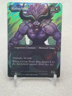 Vincent Valentine 0528 (Borderless Surge Foil) Final Fantasy MTG - Double Sided - Image 2