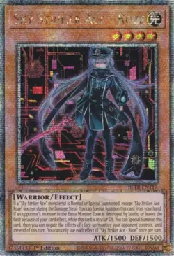 Sky Striker Ace - Roze (Alternate Art) - BLTR-EN117 - Quarter Century Secret Rar - Image 1