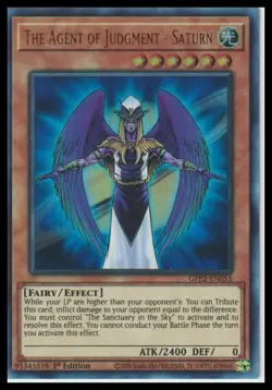 Ghosts From the Past: The 2nd Haunting #GFP2-EN053 The Agent of Judgment Yugioh - Image 1