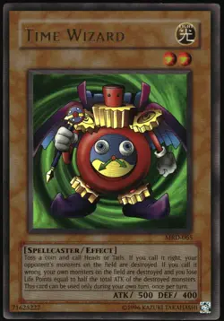 Yu-Gi-Oh! - Metal Raiders Time Wizard 2002 MRD-065 Ultra Rare Unlimited - Image 1