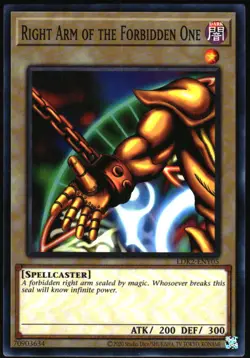 Yu-Gi-Oh! - Right Arm of the Forbidden One 2016 LDK2-ENY05 Common Unlimited - Image 1