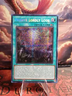 Yu-Gi-Oh! TCG Primite Lordly Lode MP25-EN114 2025 Mega-Pack 1st Edition - Image 1
