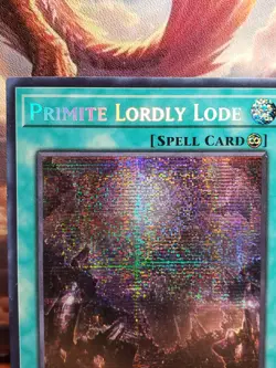 Yu-Gi-Oh! TCG Primite Lordly Lode MP25-EN114 2025 Mega-Pack 1st Edition - Image 2