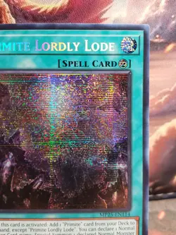 Yu-Gi-Oh! TCG Primite Lordly Lode MP25-EN114 2025 Mega-Pack 1st Edition - Image 4