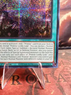 Yu-Gi-Oh! TCG Primite Lordly Lode MP25-EN114 2025 Mega-Pack 1st Edition - Image 5