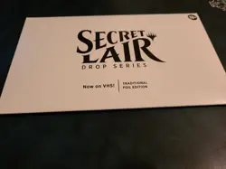MTG Secret Lair Now on VHS! Foil Sealed - Magic the Gathering - Image 1