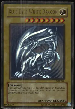 Yu-Gi-Oh! - Starter Deck: Kaiba Blue Eyes White Dragon 2002 SDK-001 Unlimited - Image 1