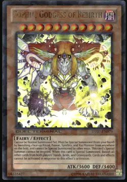 Yu-Gi-Oh! - Duel Terminal Sophia, Goddess of Rebirth DT07-EN079 Unlimited - Image 1
