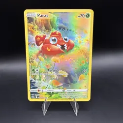 Pokemon TCG Paras & Parasect Trainer Gallery Holo Ultra Rare Cards - Image 3