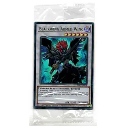 Yu-Gi-Oh Blackwing Armed Wing Lost Art Card LART-EN078 SEALED NM/M - Image 1