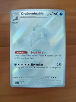 Crabominable 149/142 English Stellar Crown Illustration Rare Card - Image 1