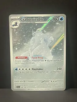 Crabominable 149/142 Illustration Rare SV07: Stellar Crown - Pokemon Card - NM - Image 1