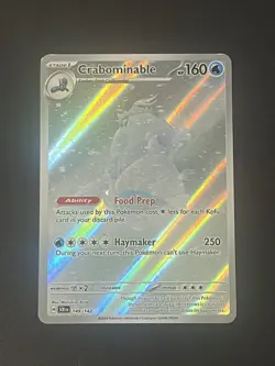 Crabominable 149/142 Illustration Rare SV07: Stellar Crown - Pokemon Card - NM - Image 2