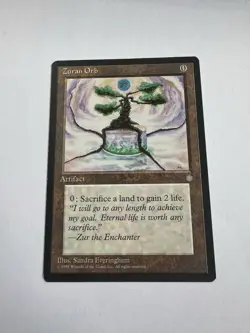 MTG Zuran Orb - Ice Age (ICE) 1995 Magic the Gathering Card MP - Image 1