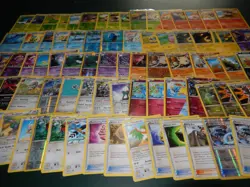 Pokemon XY Steam Seige LOT of 80 Cards w Holos and Reverse LP-MP - Image 1