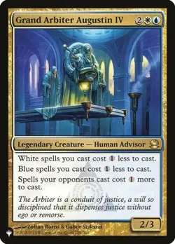 MTG - GRAND ARBITER AUGUSTIN IV - The List (R) - Image 1