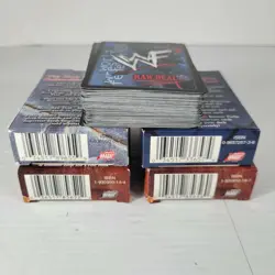 WWF Raw Deal CCG TCG Collection Lot 300+ 4 Starter Decks+72 Cards from Boosters - Image 3