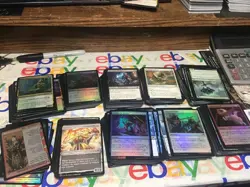 Magic: The Gathering Collectible Card Assorted Mixed Lot Storage unit find 400+ - Image 2