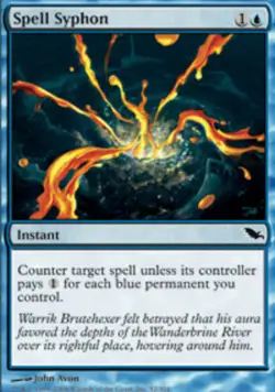 4x Spell Syphon MTG Shadowmoor NM Magic Regular - Image 1