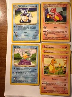 Shadowless Base Set Lot of 19 Pokemon Cards HP/MP - Image 2