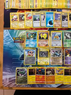 Vintage Pokemon Card Lot Holo Etc MP-Damaged Espeon Dragonite Fire 490+ - Image 3