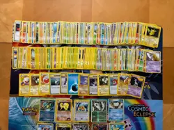Vintage Pokemon Card Lot Holo Etc MP-Damaged Espeon Dragonite Fire 490+ - Image 4