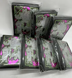 Pokemon Shrouded Fable ETB Card Sleeves 7 Pack 455 Total Sleeves - Image 3