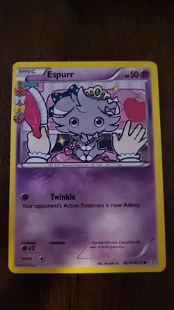 Pokemon TCG Espurr RC14-32 Generations: Radiant Collection Regular Card - Image 1