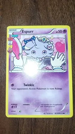 Pokemon TCG Espurr RC14-32 Generations: Radiant Collection Regular Card - Image 2