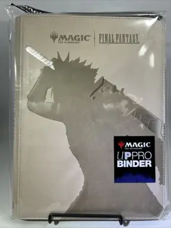 Final Fantasy Pro-Binder Premium Cloud Zippered 9-POCKET Ultra Pro MTG #ML - Image 1
