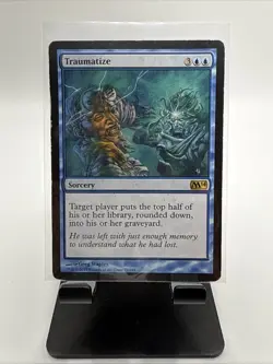 Traumatize - Magic 2011 (M11) - Rare - MTG Magic the Gathering - Heavily Played - Image 1