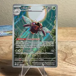 Ninjask 137/132 Mega Evolution Illustration Rare Pokemon Card NM Fresh - Image 1