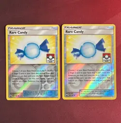 2x RARE CANDY 142/168 Celestial Storm LEAGUE CUP PROMO Pokemon TCG cards READ - Image 1