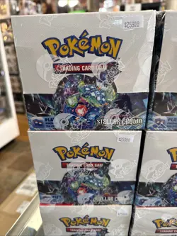 AUTHENTIC Pokemon Cards 6x Stellar Crown SEALED SV07 Booster Boxes = Case - Image 2