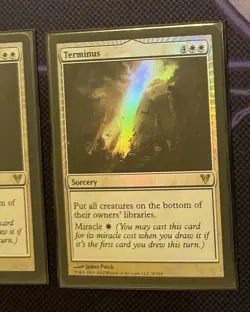 Foil Terminus NM Avacyn Restored - Image 3