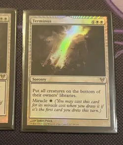 Foil Terminus NM Avacyn Restored - Image 4