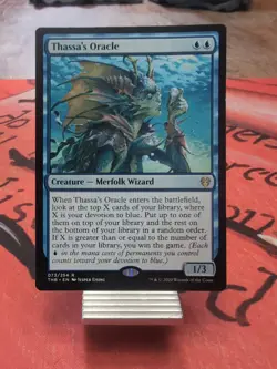 Thassa's Oracle Theros Beyond Death Regular Card, Near Mint Condition - Image 1