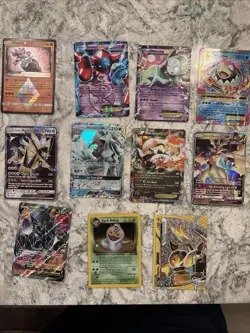 Pokemon Card Lot: Necrozama, Ninetales, Dark Arbil, Mega Slow bro, Ect. - Image 1