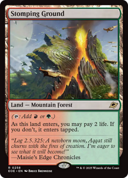 Stomping Ground #258 | Near Mint | Edge of Eternities Magic MTG - Image 1