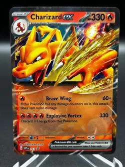 Charizard ex 161 Sv: Scarlet & Violet Promo Cards Holo - Image 1