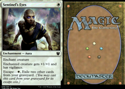 Magic the Gathering -MTG-Sentinel's Eyes Foil - Image 1
