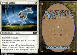 Magic the Gathering -MTG- Hyena Umbra - Image 1